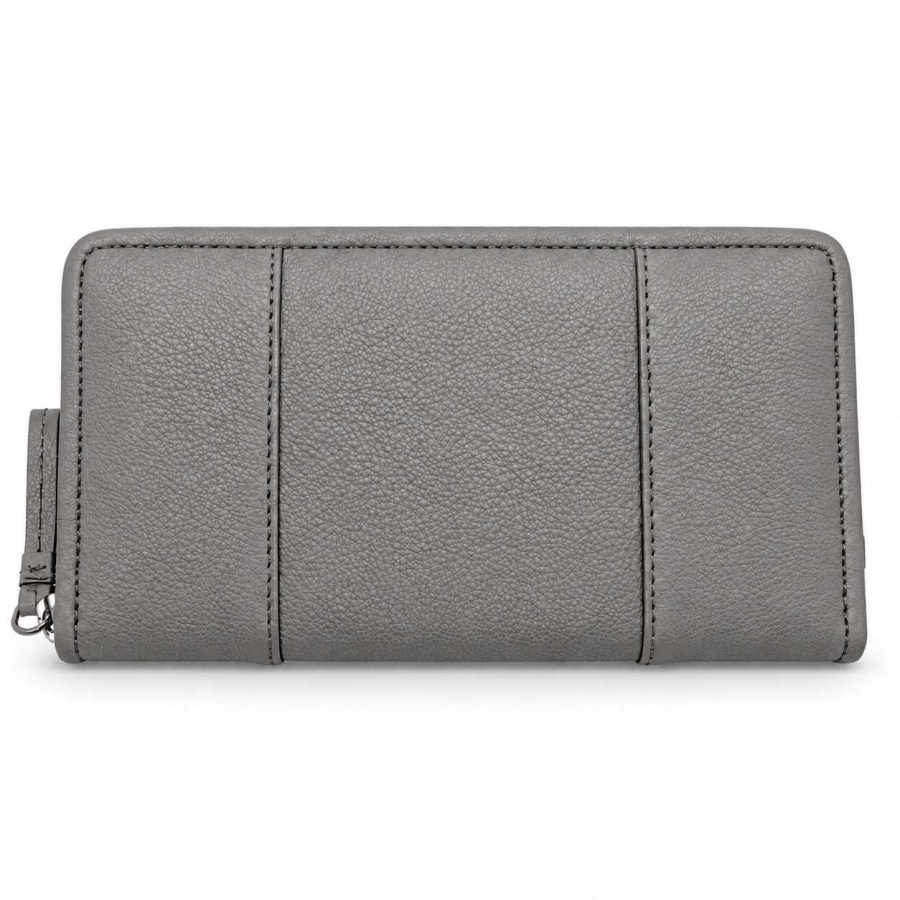 ZIP WALLET GREY